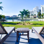 patio with waterview